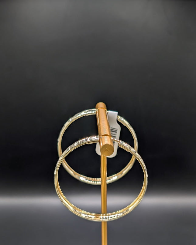 14K Gold Hoop Earrings