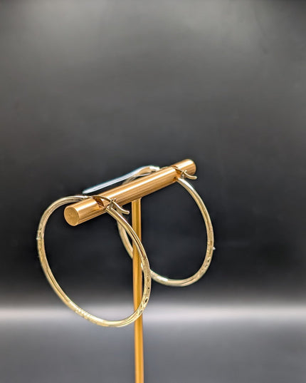 14K Gold Hoop Earrings