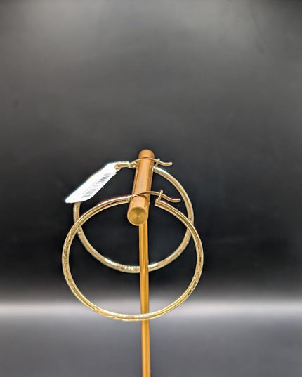 14K Gold Hoop Earrings