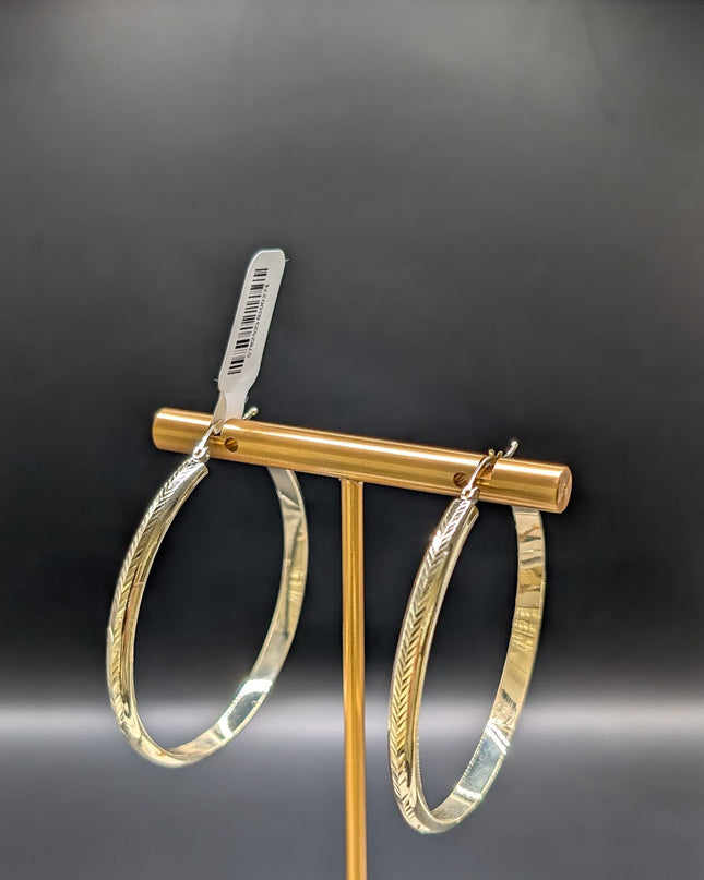 14K Gold Hoop Earrings