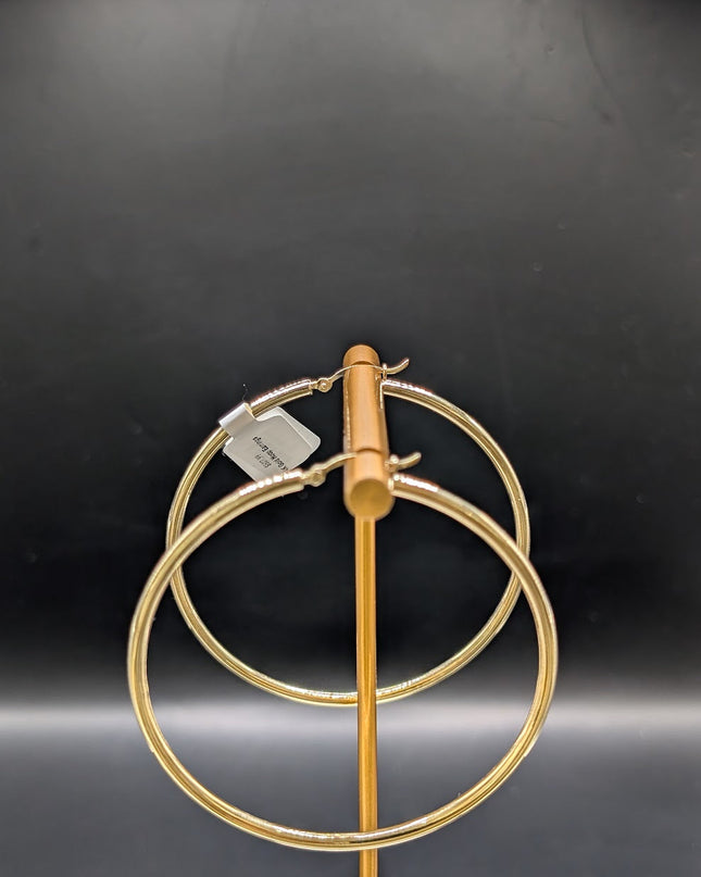 14K Gold Hoop Earrings