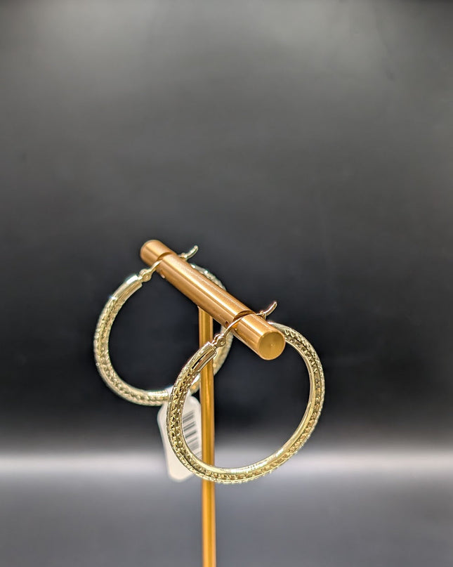 14K Gold Hoop Earrings