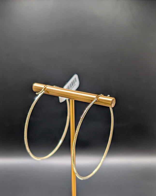 14K Gold Hoop Earrings