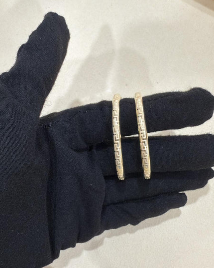 14K Gold Hoop Earrings