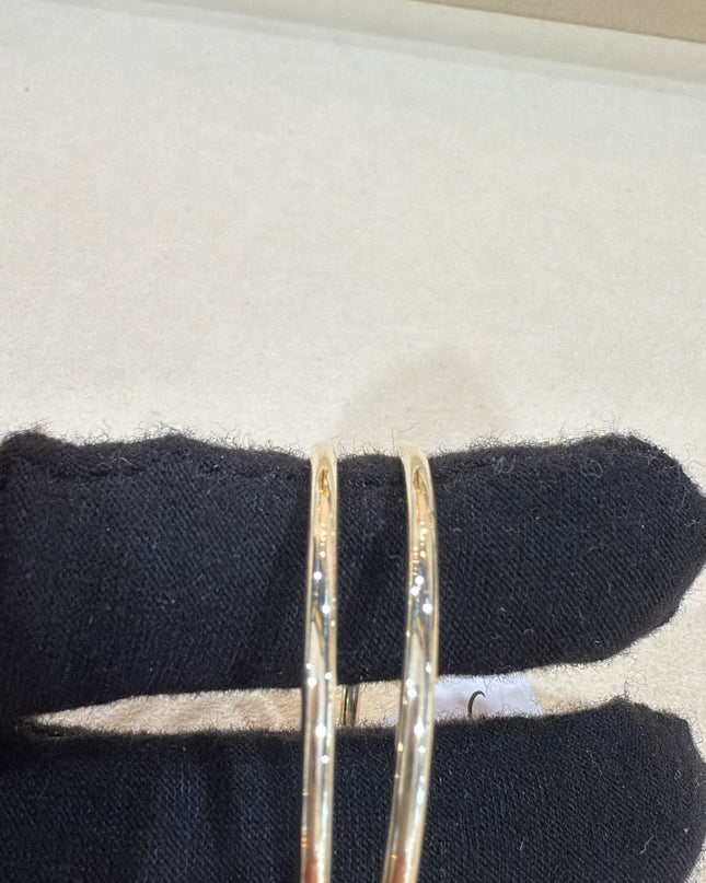14K Gold Hoop Earrings