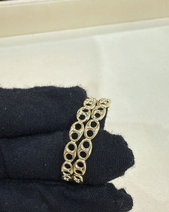 14K Gold Hoop Earrings