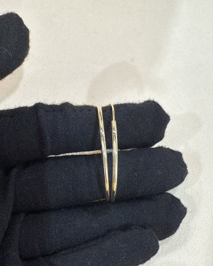 14K Gold Hoop Earrings