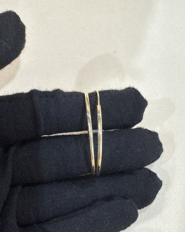 14K Gold Hoop Earrings