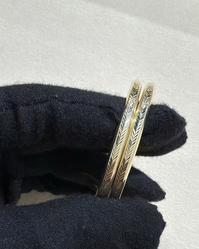 14K Gold Hoop Earrings