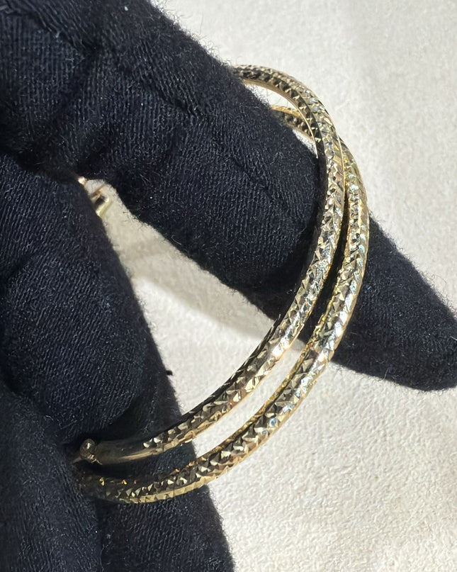 14K Gold Hoop Earrings