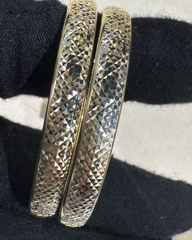 14K Gold Large Hoop Earrings
