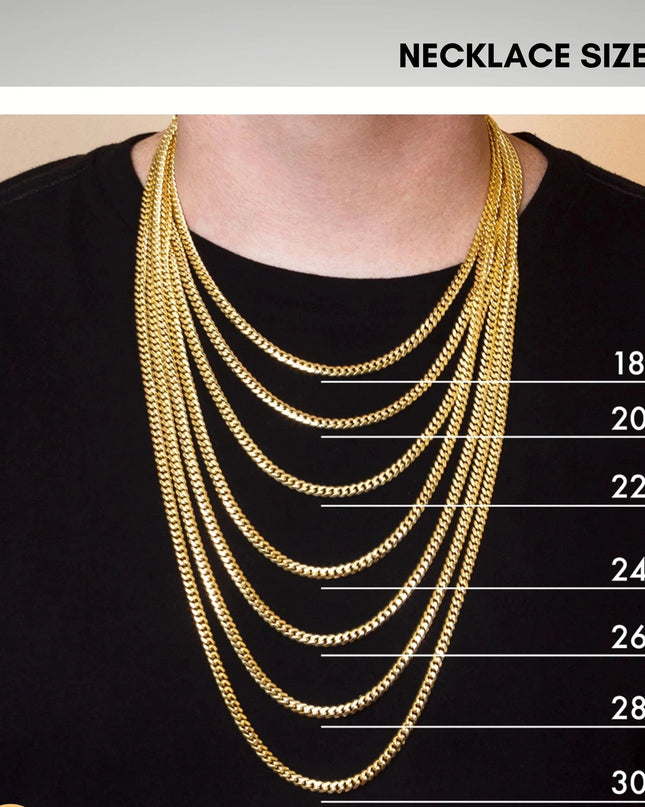 14K Gold Hollow Rope Chain 2mm